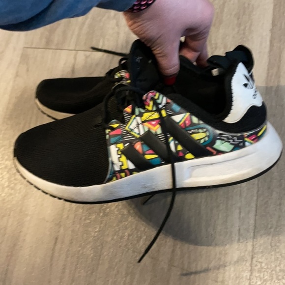 Adidas multi color patterned sneakers - Picture 2 of 5